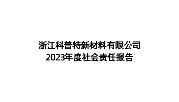 公司社會(huì )責任報告